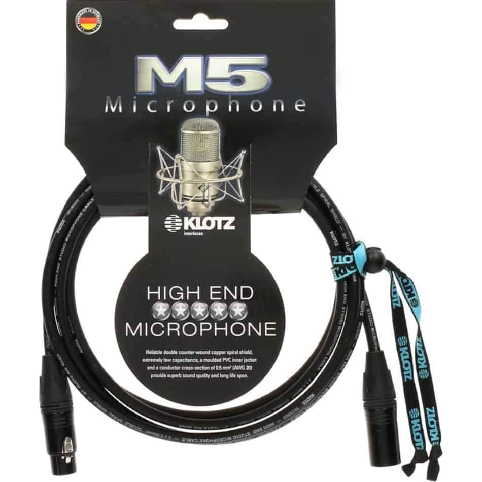 Klotz M5 6m Pro Microphone Cable