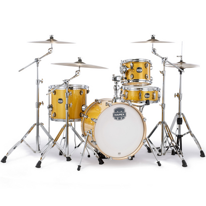 Mapex Mars Birch Bop 4-Piece Shell Pack in Sunflower Sparkle