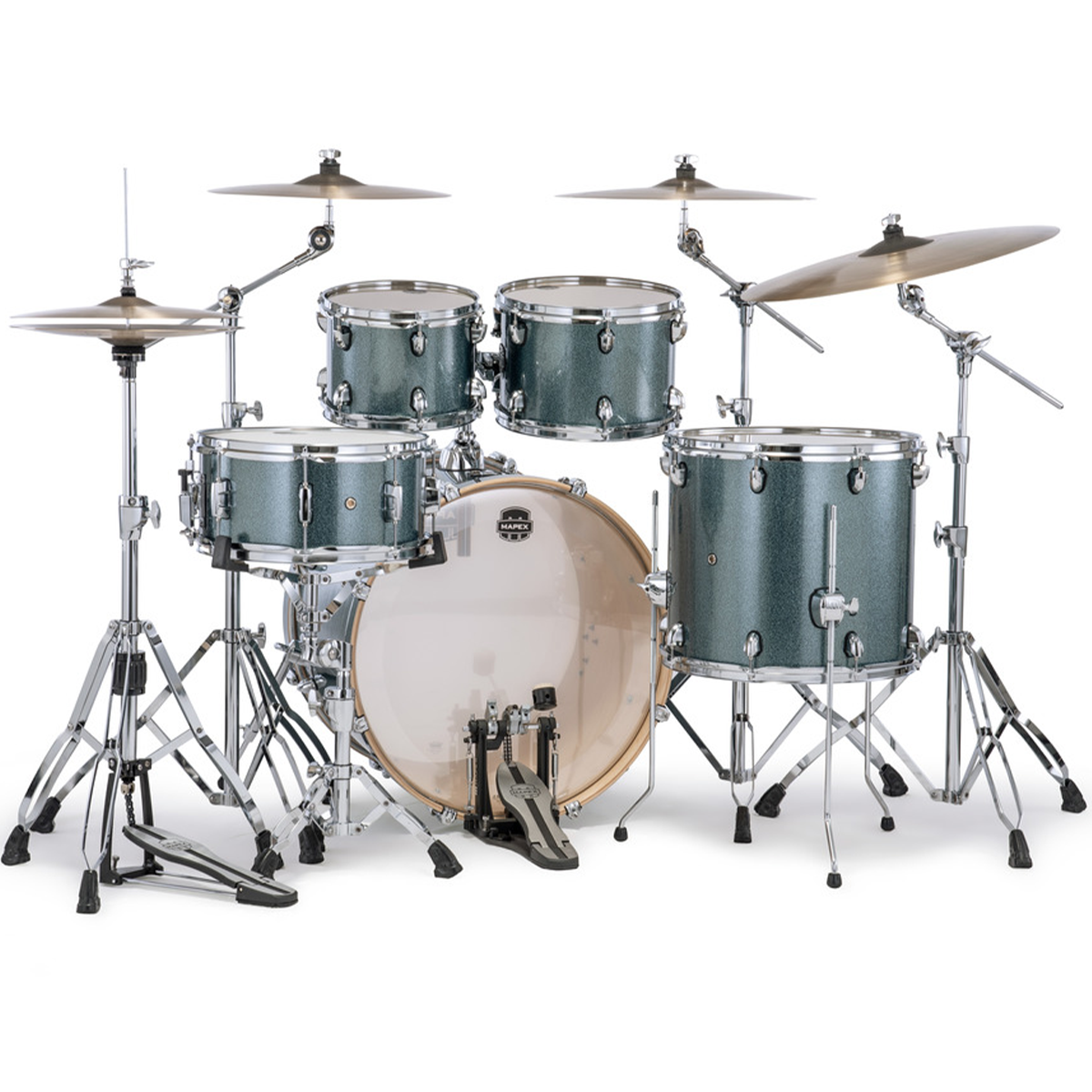 Mapex Mars Birch 5-Piece Rock Shell Pack in Twilight Sparkle