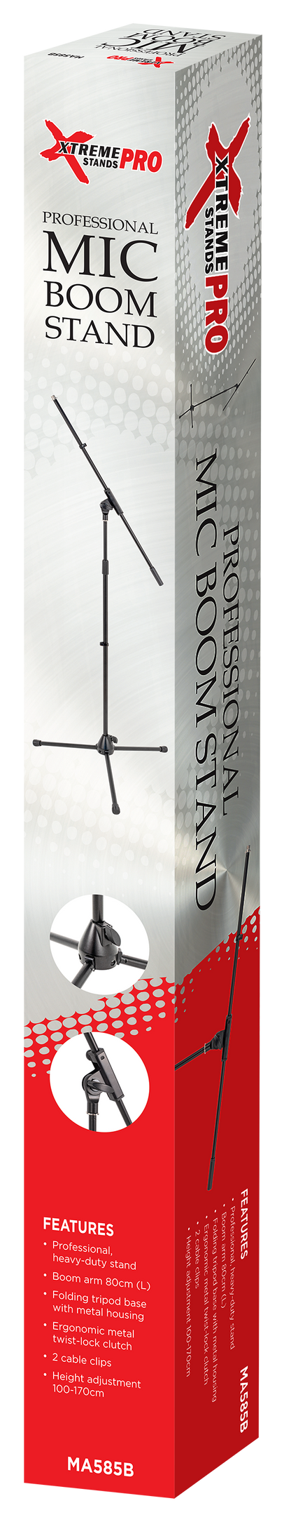 Xtreme Pro Boom Stand in Black