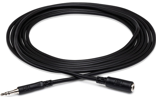 HOSA MHE110 Headphone Extension Cable 3.5 mm TRS to 3.5 mm TRS 10ft