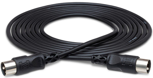 HOSA MID315BK MIDI Cable 15Ft in Black