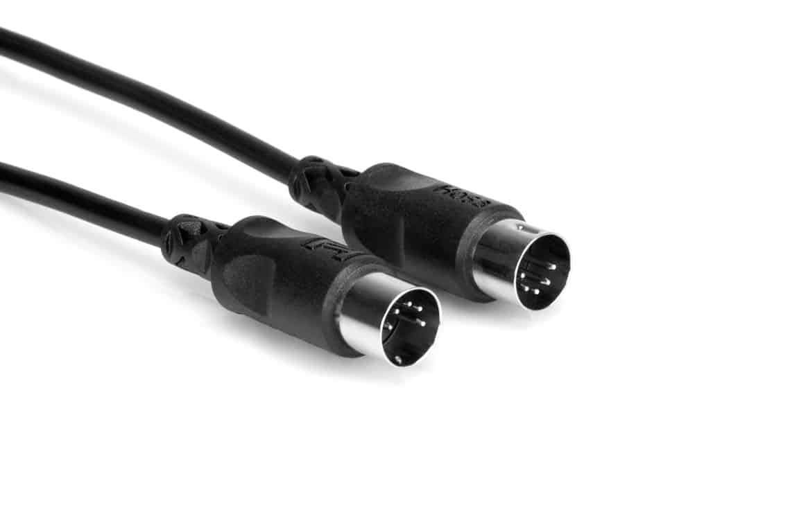 HOSA MID315BK MIDI Cable 15Ft in Black