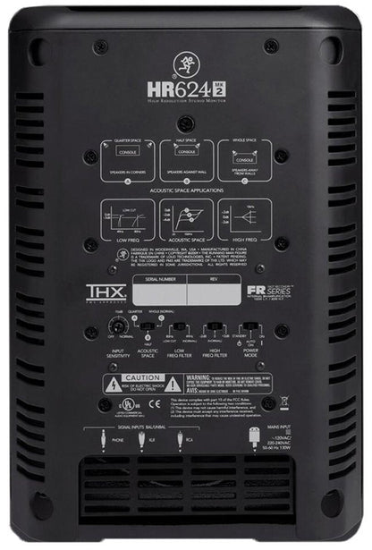 Mackie HR624mk2 6" 2 Way Active Studio Monitor
