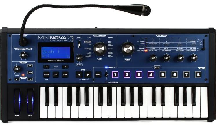 Novation MiniNova 37 key Synthesizer And Vocoder