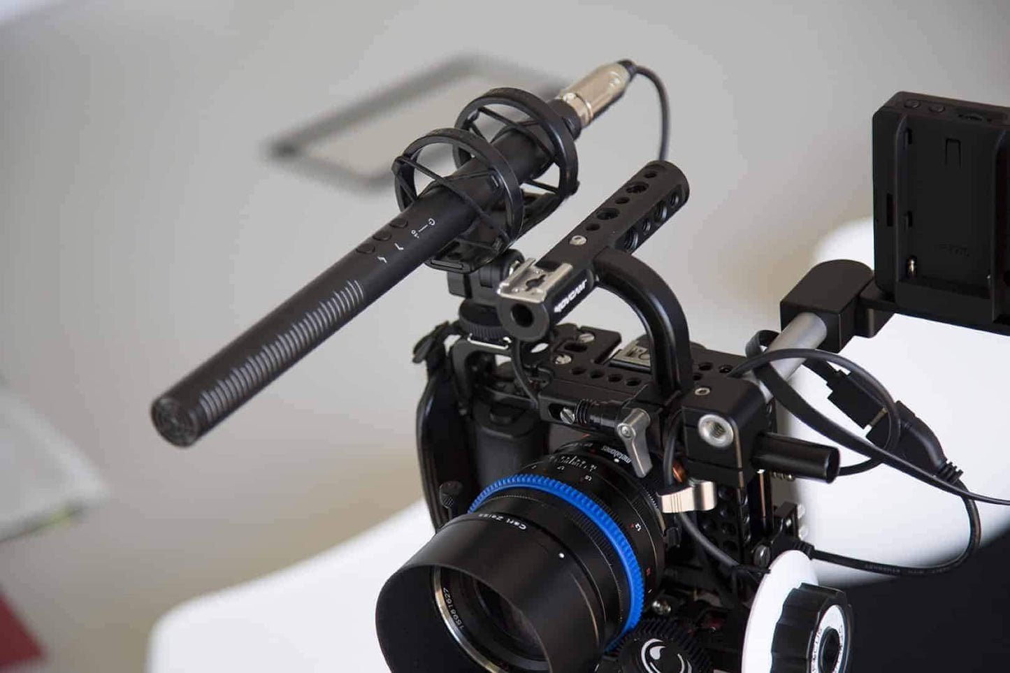 Rode NTG4+ Dual Powered Professional Shotgun Condenser Microphone