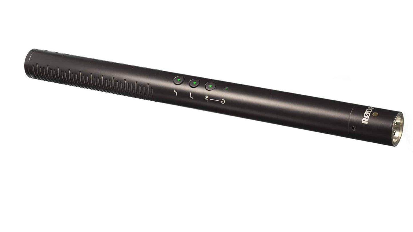 Rode NTG4+ Dual Powered Professional Shotgun Condenser Microphone