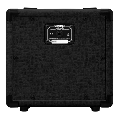 Orange PPC108BK 1X8" Cabinet in Black
