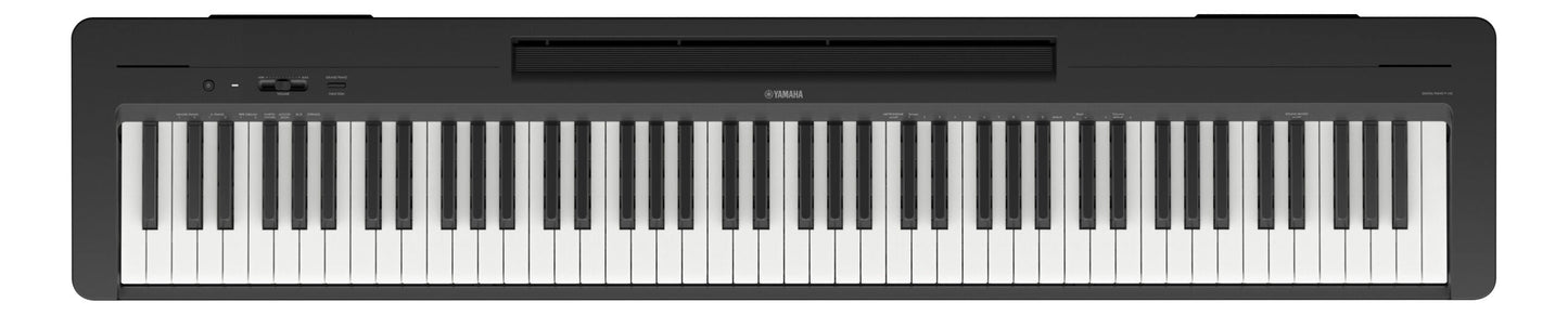 Yamaha P-145BT Portable Digital Piano in Black (P145BTB)