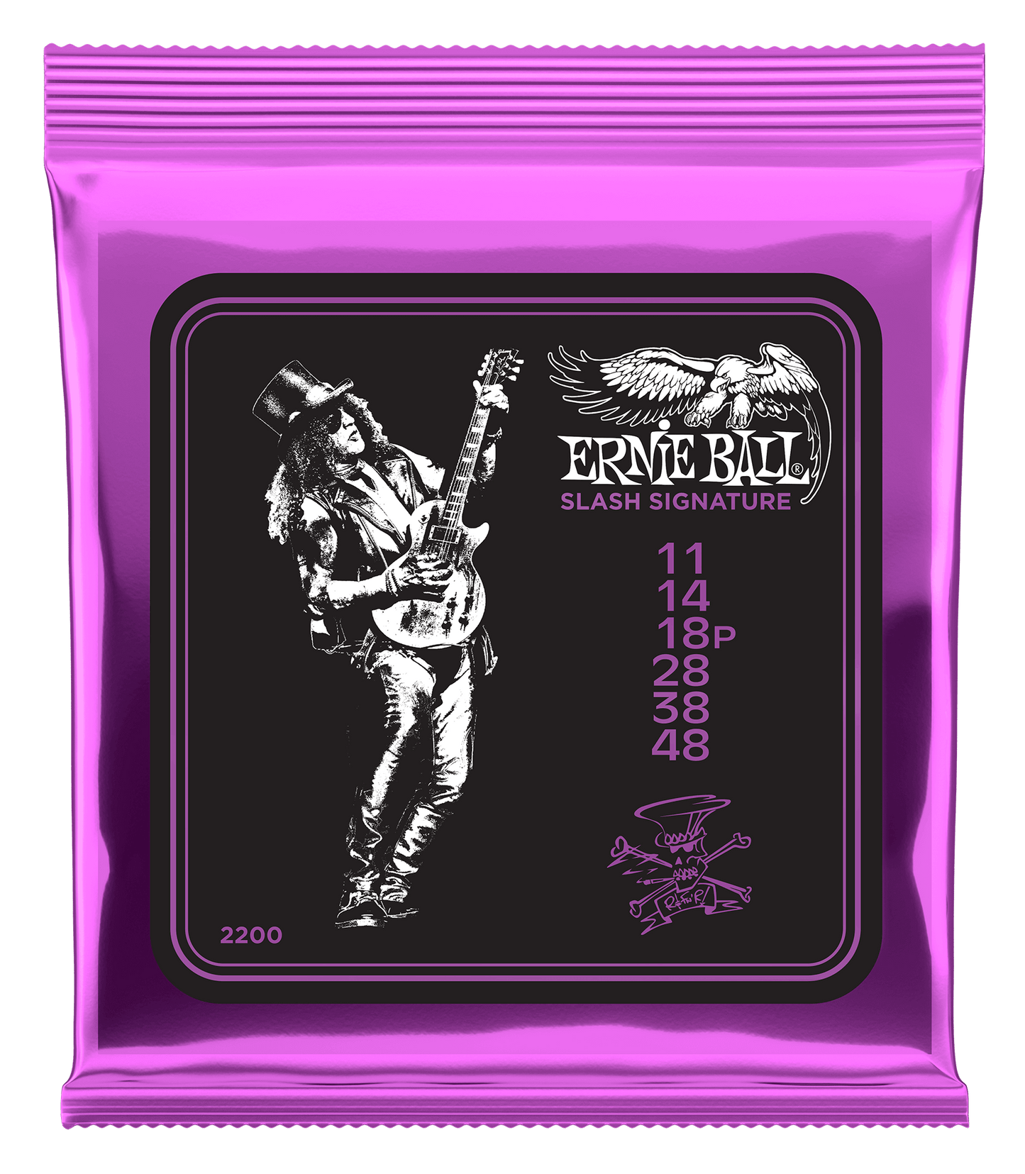 Ernie Ball Slash Signature Electric Guitar Strings 11-48 Gauge