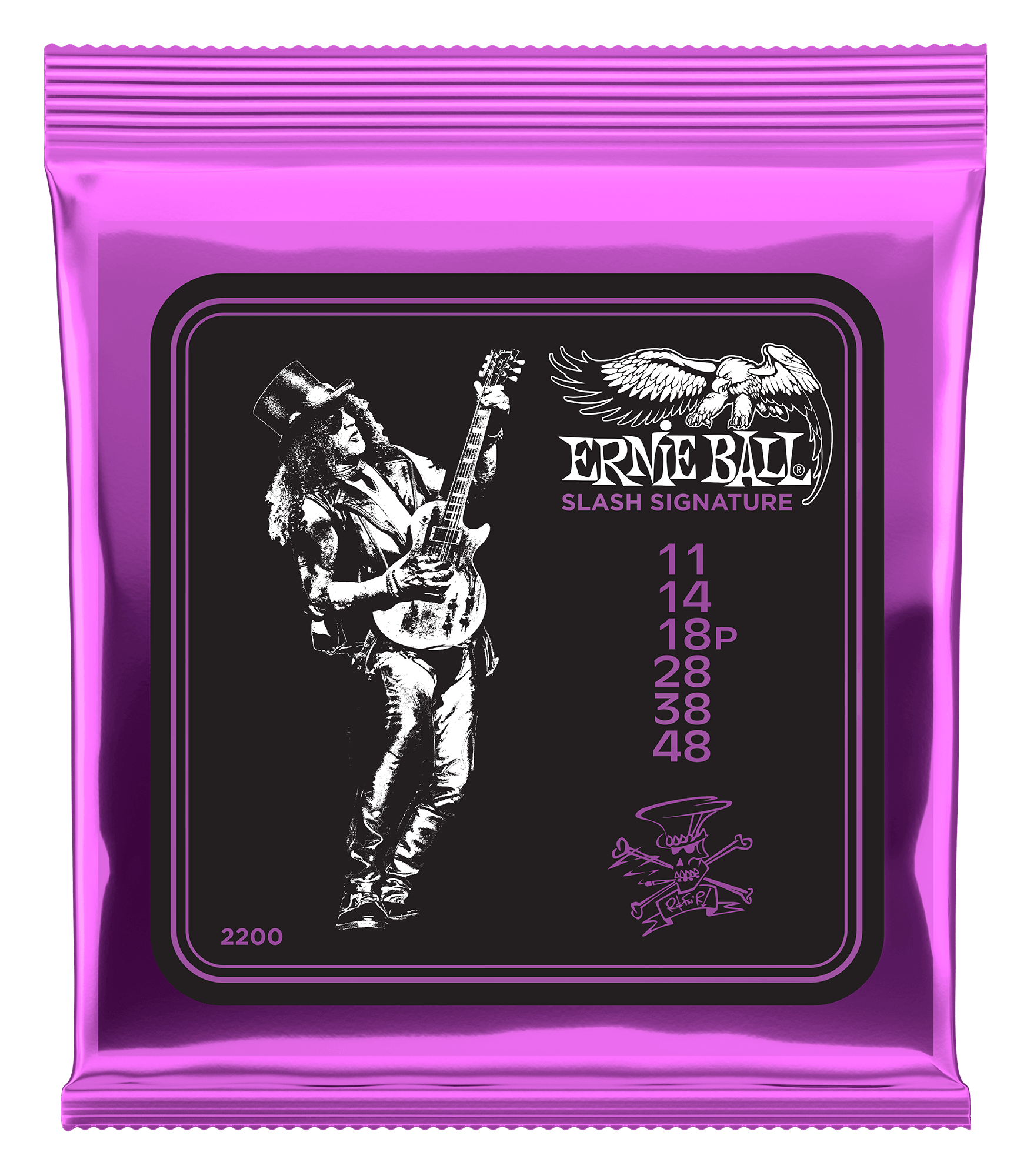 Ernie Ball Slash Signature Electric Guitar Strings 11-48 Gauge