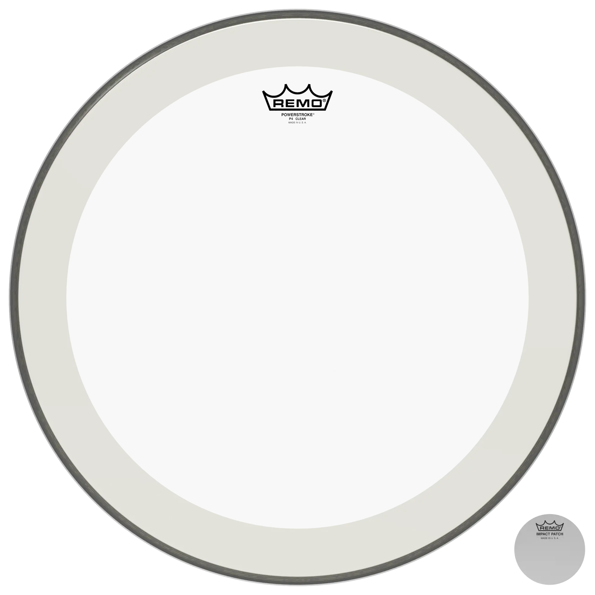 Remo 20" Powerstroke P4 Clear Bass Drumhead