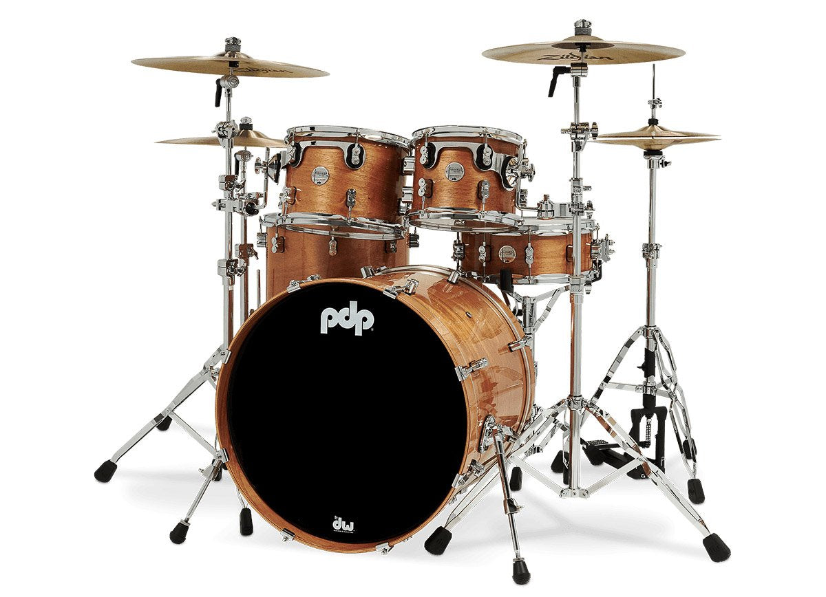 PDP Concept Maple Exotic 5 Piece Shell Pack in Honey Mahogany