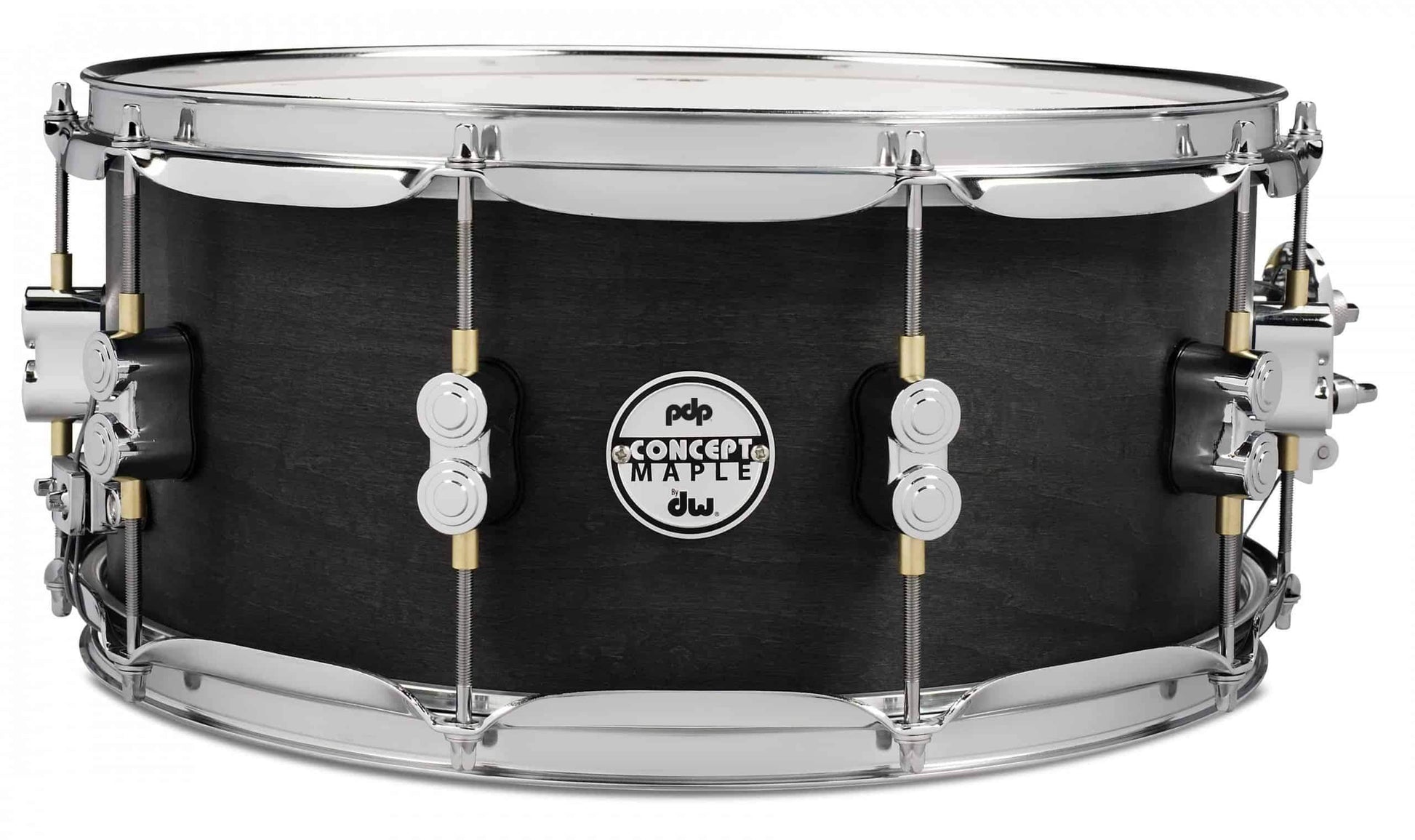 PDP Concept Series 6.5" x 14" Black Wax Maple Snare Drum