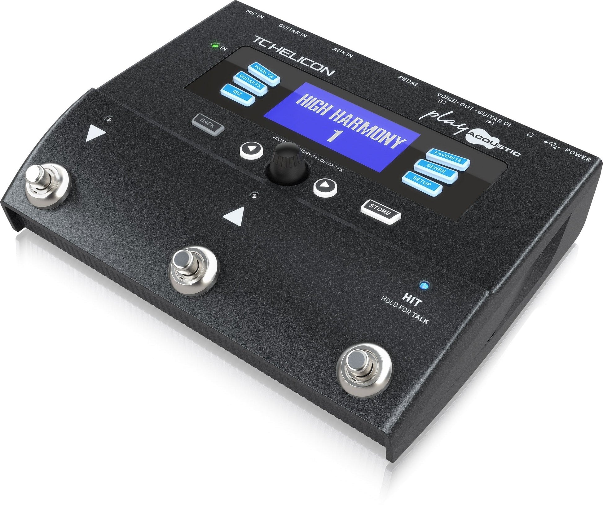 TC Helicon Play Acoustic Vocal Processor Pedal