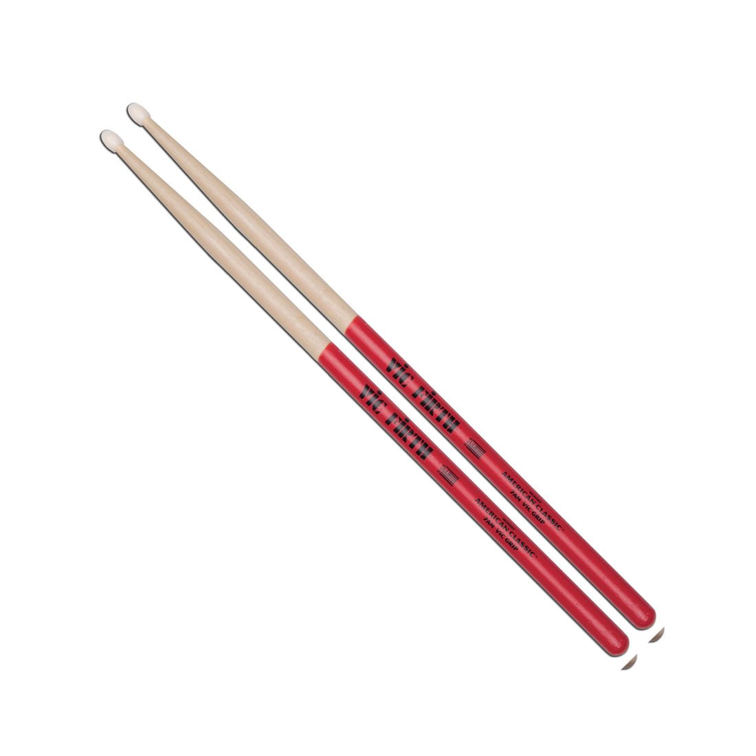 Vic Firth 7A Vic Grip Nylon Tip Drumsticks