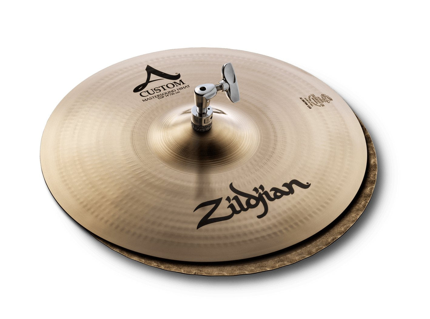 Zildjian 14" A Series Custom Mastersound HiHats Pair