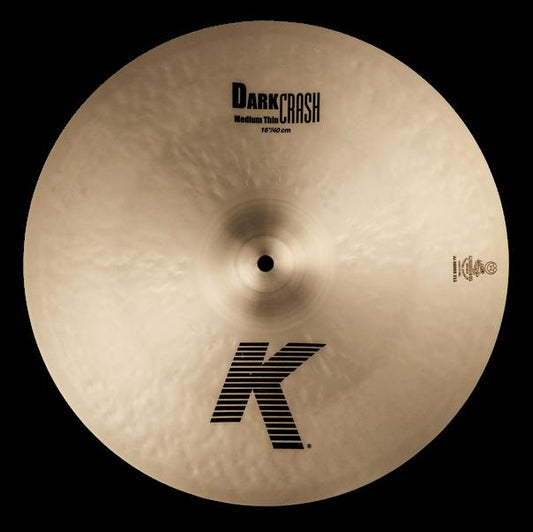 Zildjian Cymbals 16" K Zildjian Dark Medium Thin Crash