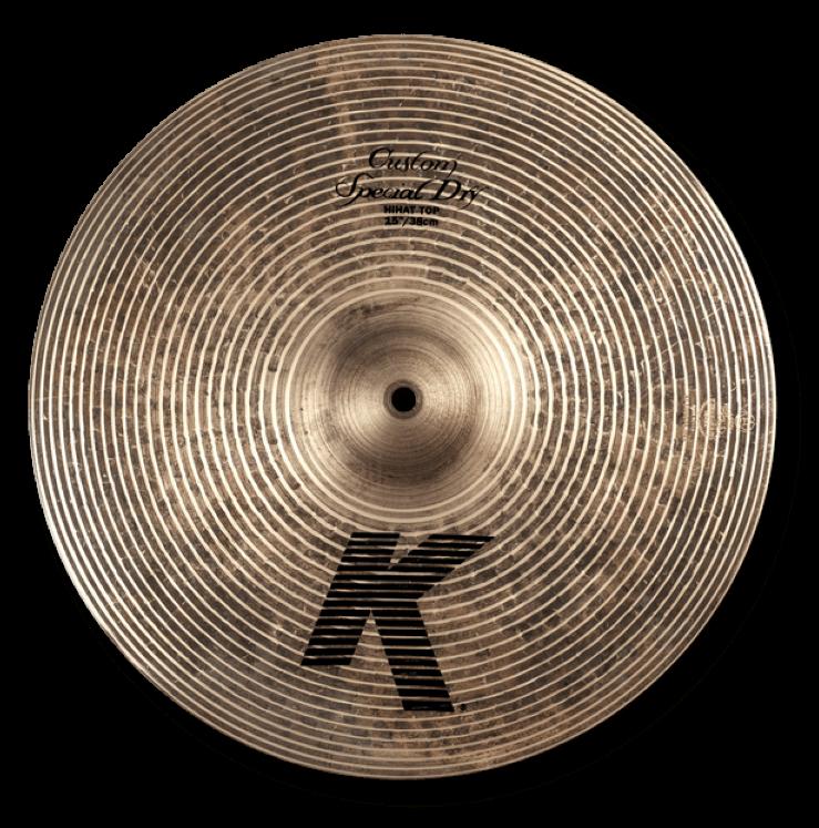 Zildjian 15" K Custom Special Dry Hi Hat Top