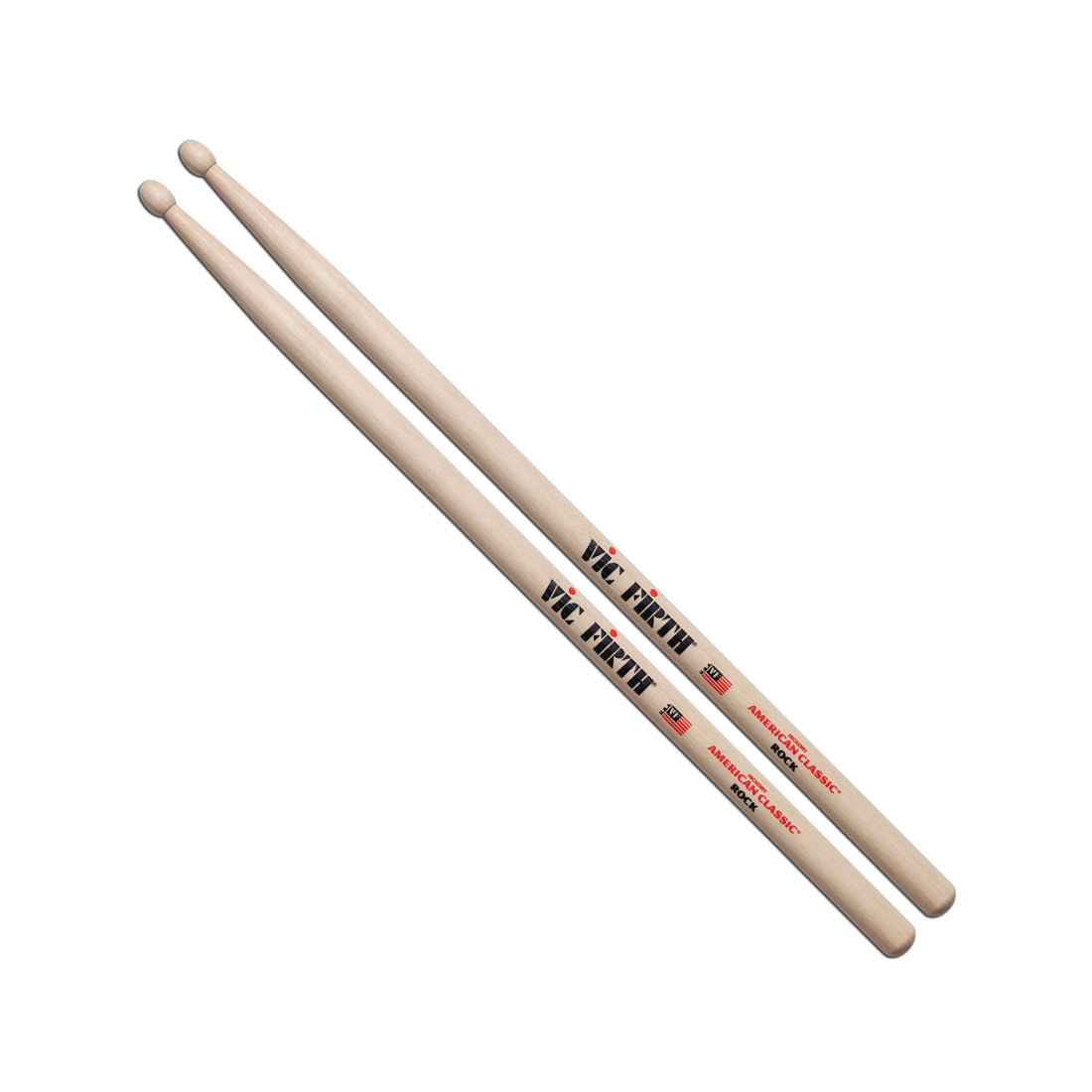 Vic Firth American Classic Rock Wood Tip Drumsticks