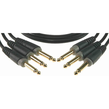 Klotz Pedal Patcher 15cm Patch Cable x 3 in Black
