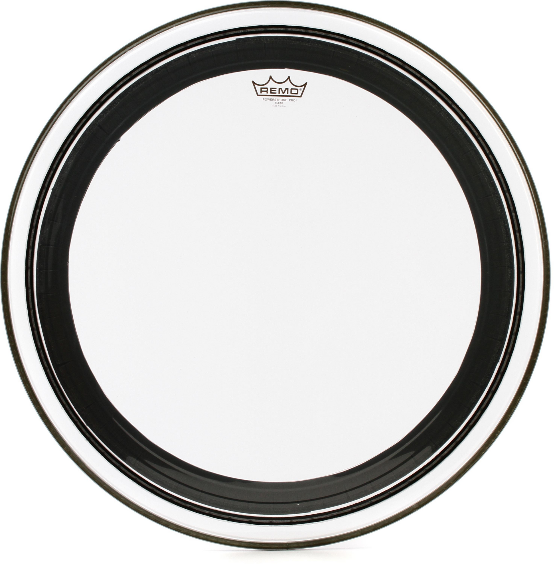 Remo 24" Powerstroke Pro Bass Clear Drumhead
