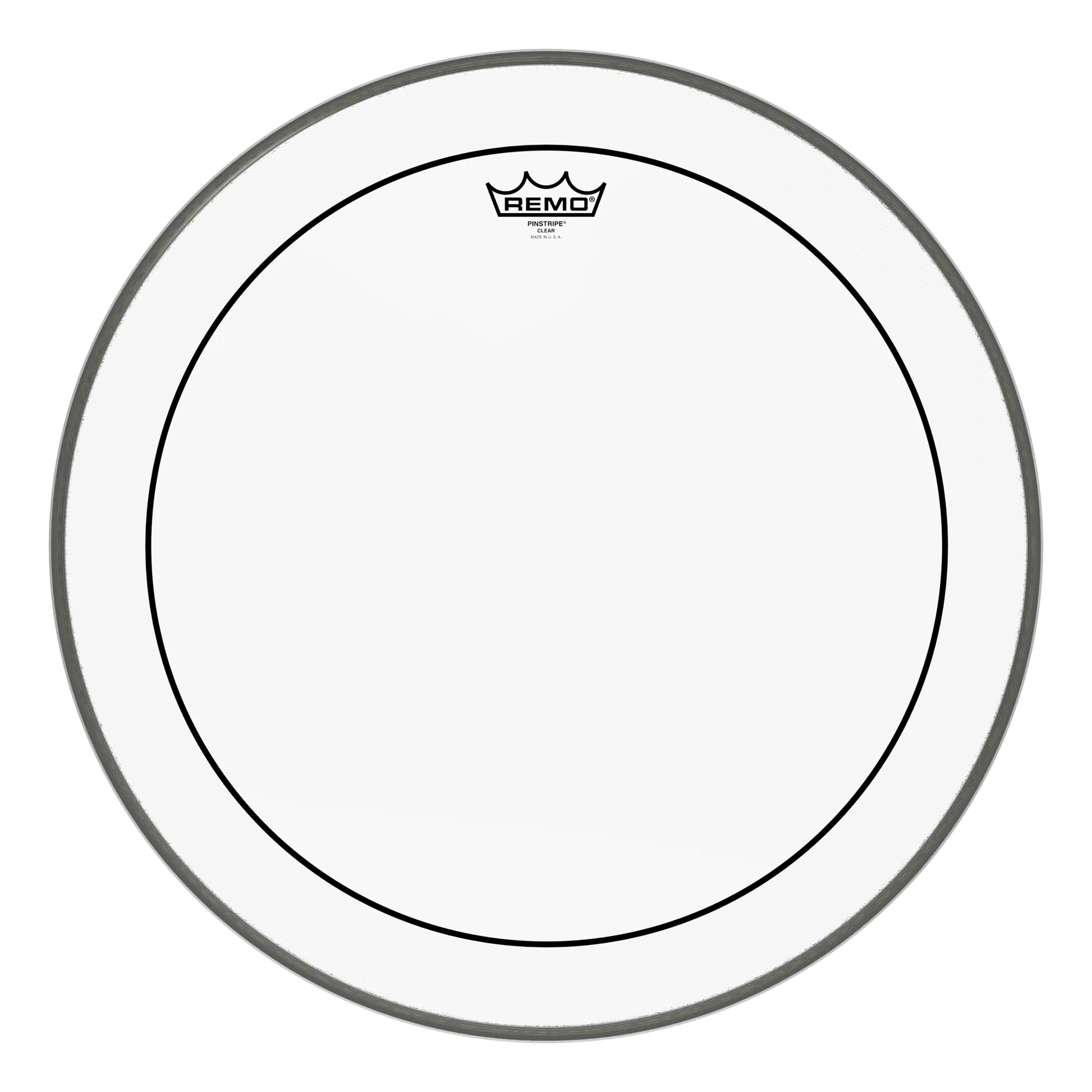 Remo 20" Pinstripe Clear Bass Drumhead