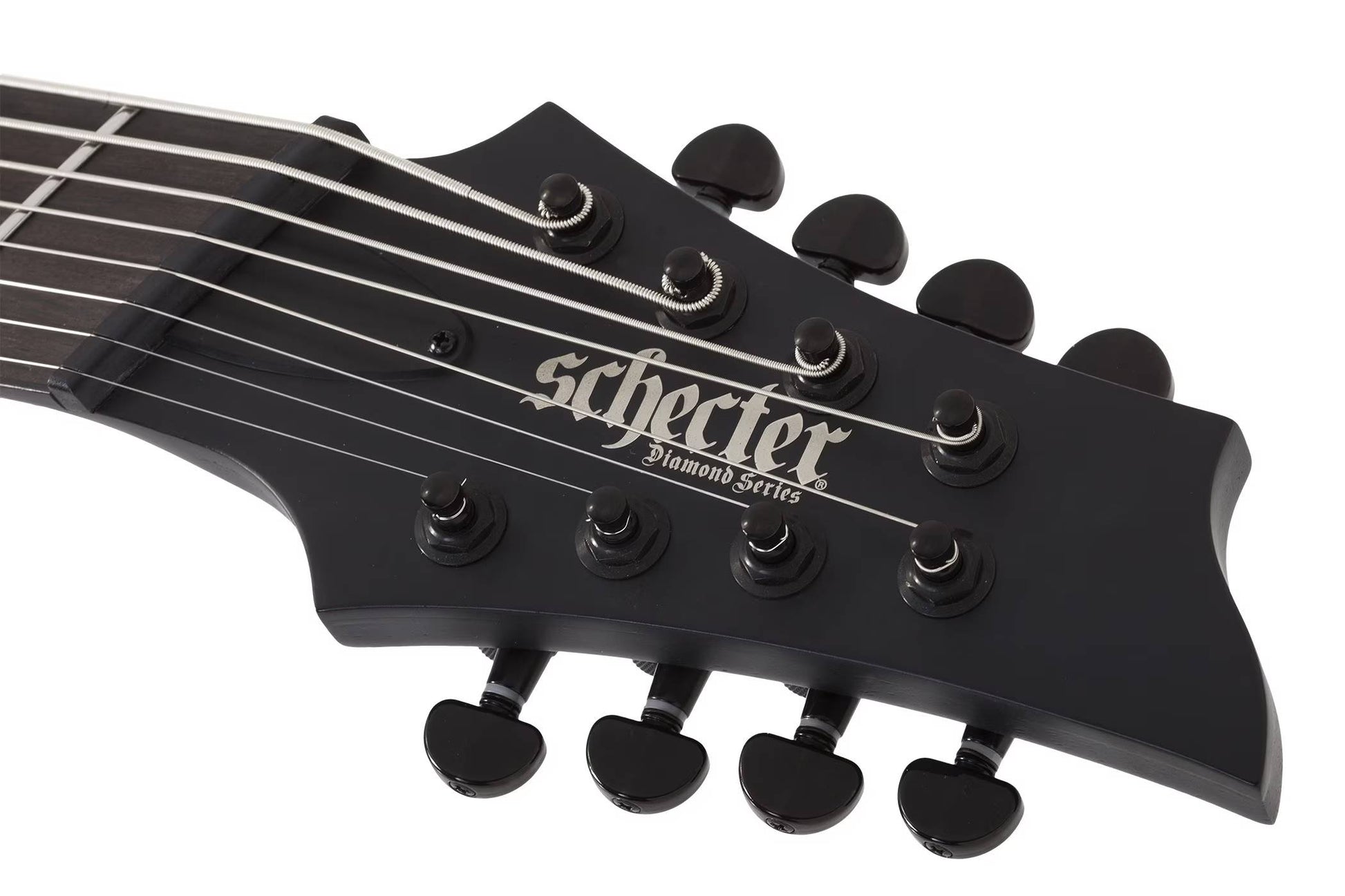 Schecter PT-8 MS Black Ops Electric Guitar in Satin Black Open Pore