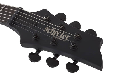 Schecter PT Black Ops Electric Guitar in Satin Black Open Pore