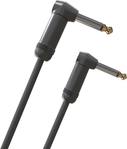 D'Addario Planet Waves 20' American Stage Instrument Dual Right Angle Cable in Black