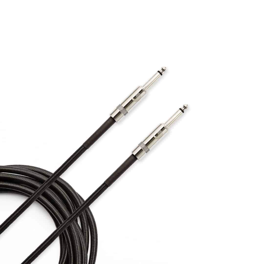 D'Addario Custom Series 10' Braided Instrument Cable in Black