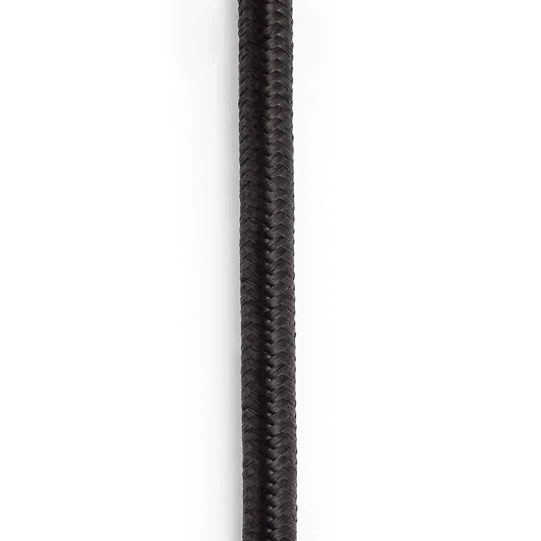 D'Addario Custom Series 15' Braided Instrument Cable in Black