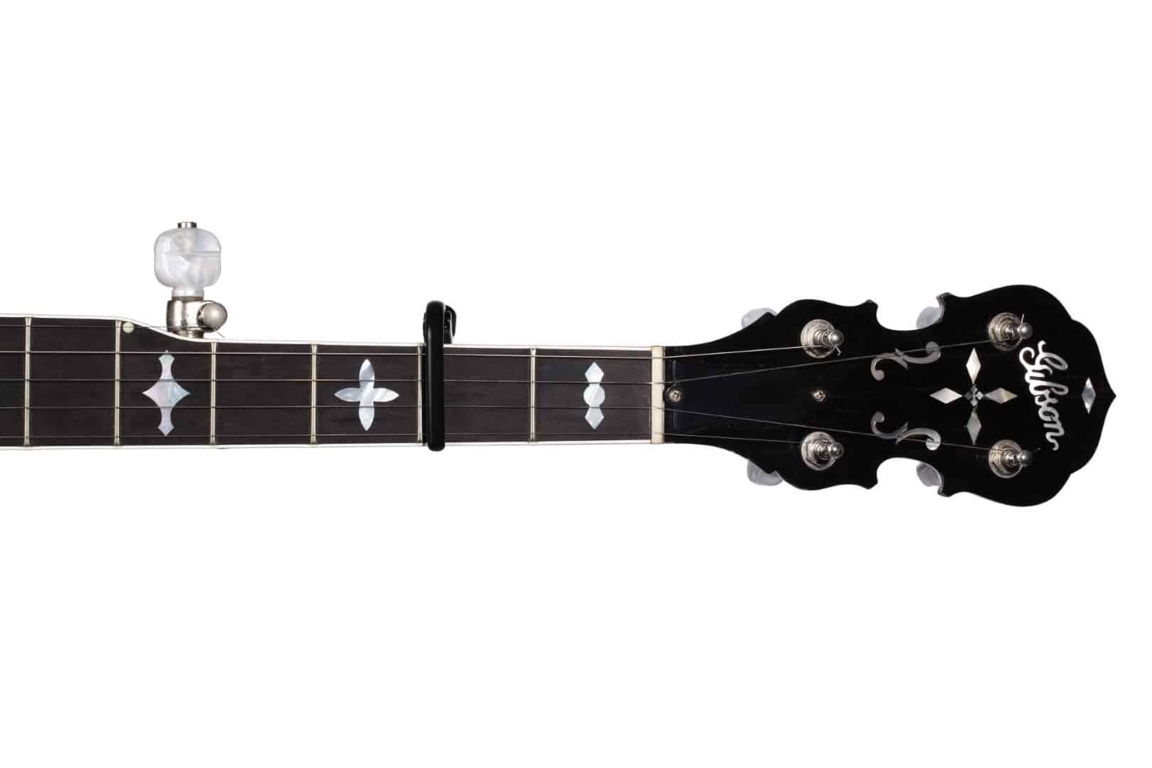 D'Addario Planet Waves NS Banjo Mandolin Pro Capo Adjustable Tension in Black