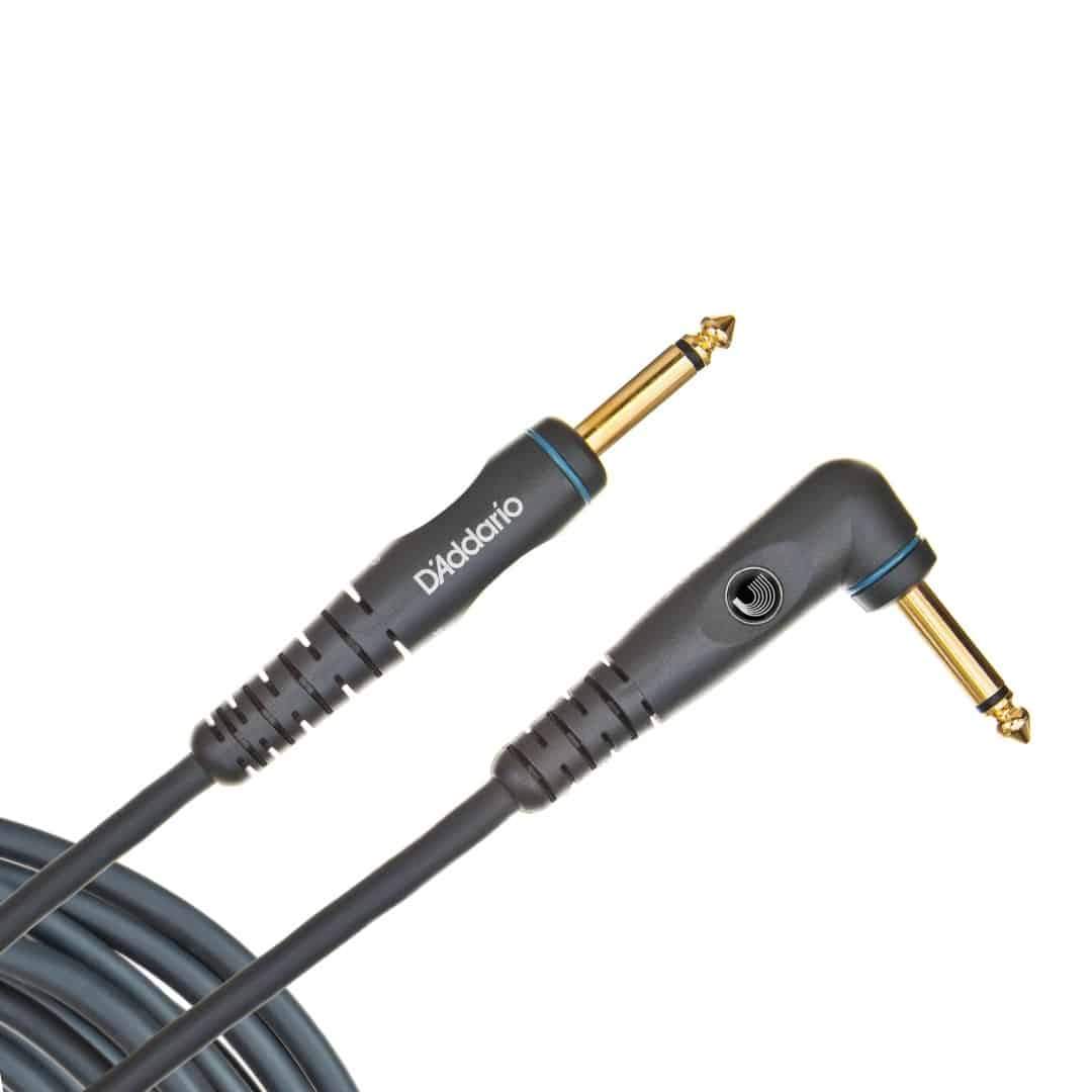 D'Addario Planet Waves Custom Series 20' Straight Right Angle Instrument Cable