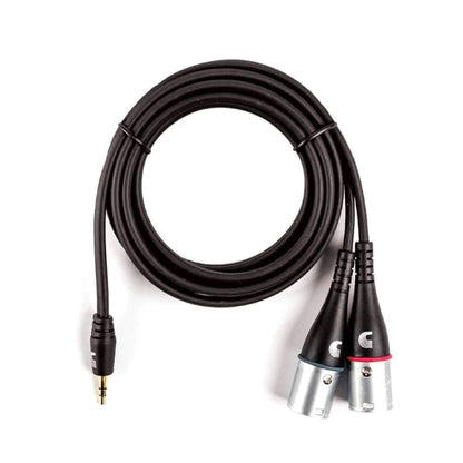 D'Addario Planet Waves Custom Series 1/8" Dual XLR Audio Cable