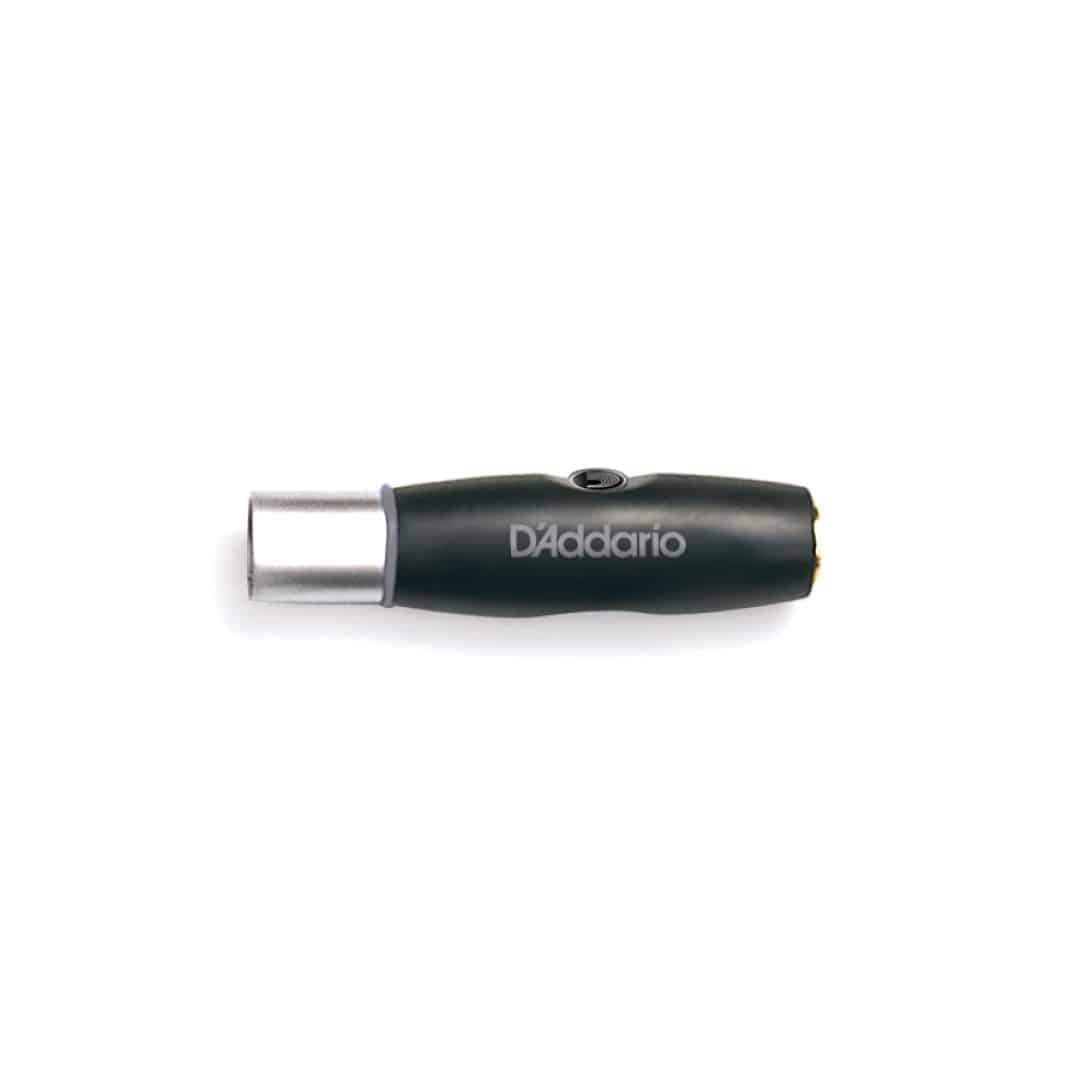 D'Addario Planet Waves XLR Male to 1/4 Inch Female Balanced Adapter