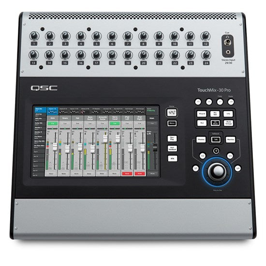QSC TouchMix 30 Pro 32 Channel Professional Digital Mixer