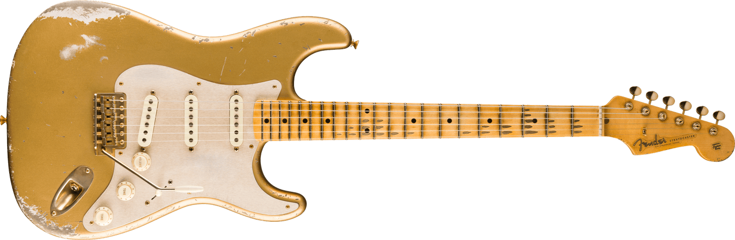 Fender Custom Shop 1957 Stratocaster Heavy Relic Masterbuilt Austin MacNutt Electric Guitar in HLE Gold