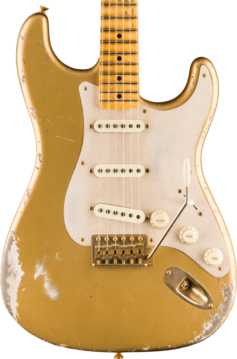 Fender Custom Shop 1957 Stratocaster Heavy Relic Masterbuilt Austin MacNutt Electric Guitar in HLE Gold