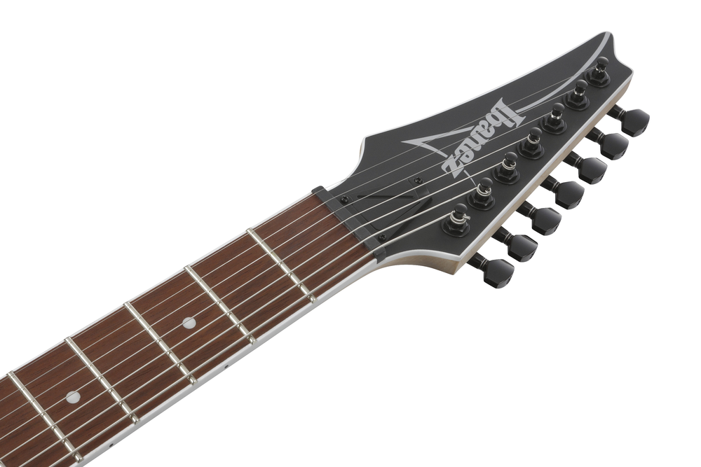 Ibanez RG7421EXL BKF Electric Guitar in Black Flat