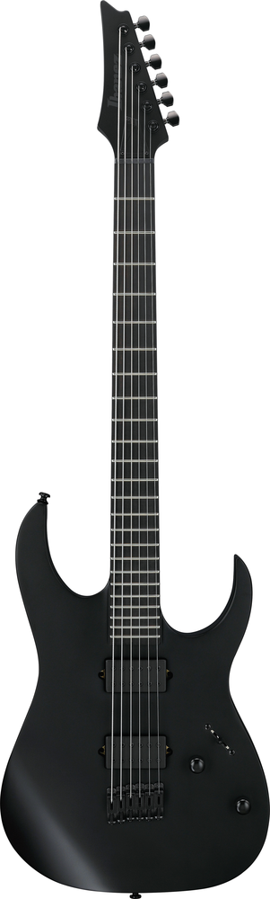 Ibanez RGRTBB21 BKF Baritone Electric Guitar in Black Flat