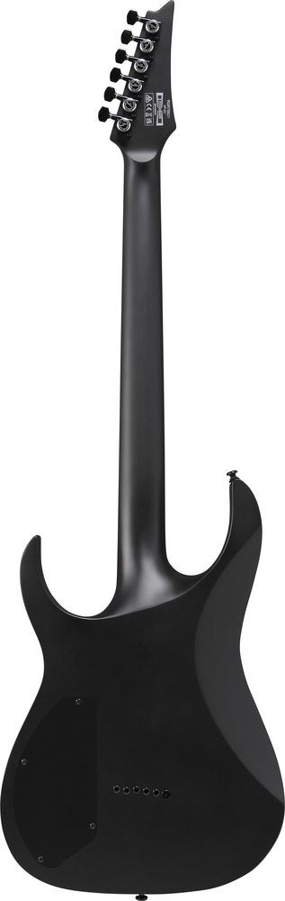 Ibanez RGRTBB21 BKF Baritone Electric Guitar in Black Flat