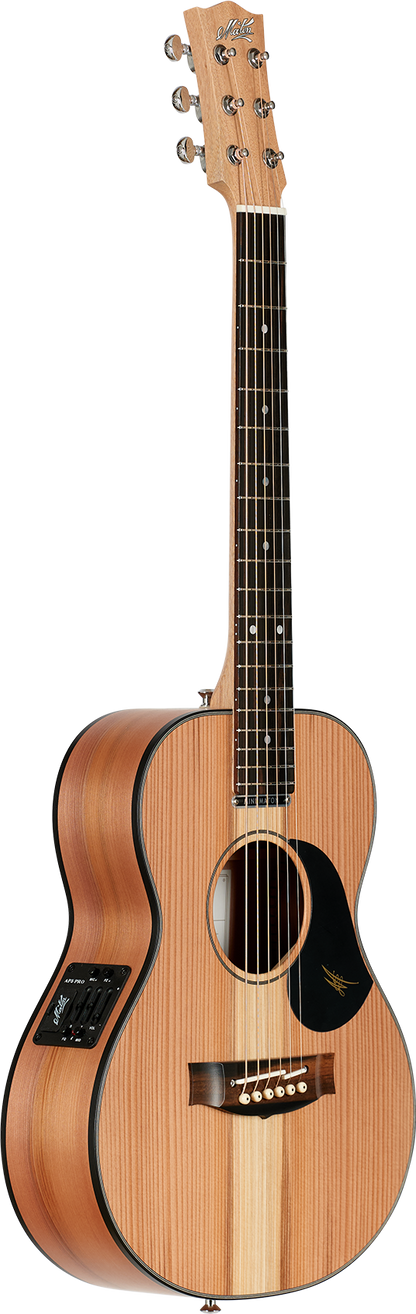 Maton RM-6 Mini Redwood Acoustic Electric Guitar in Natural