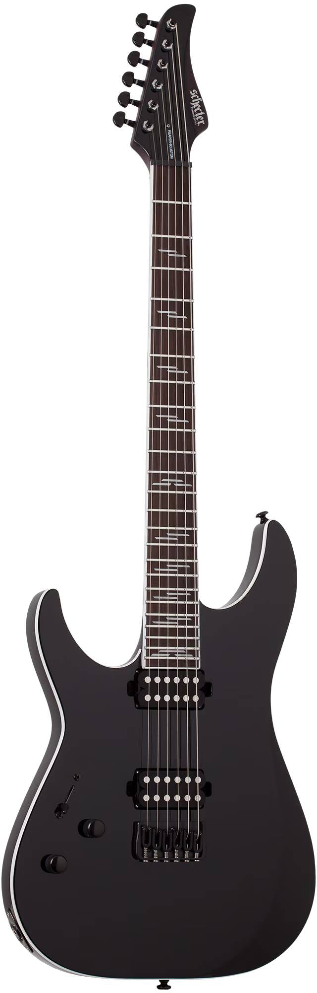 Schecter Reaper-6 Custom LH Electric Guitar in Gloss Black