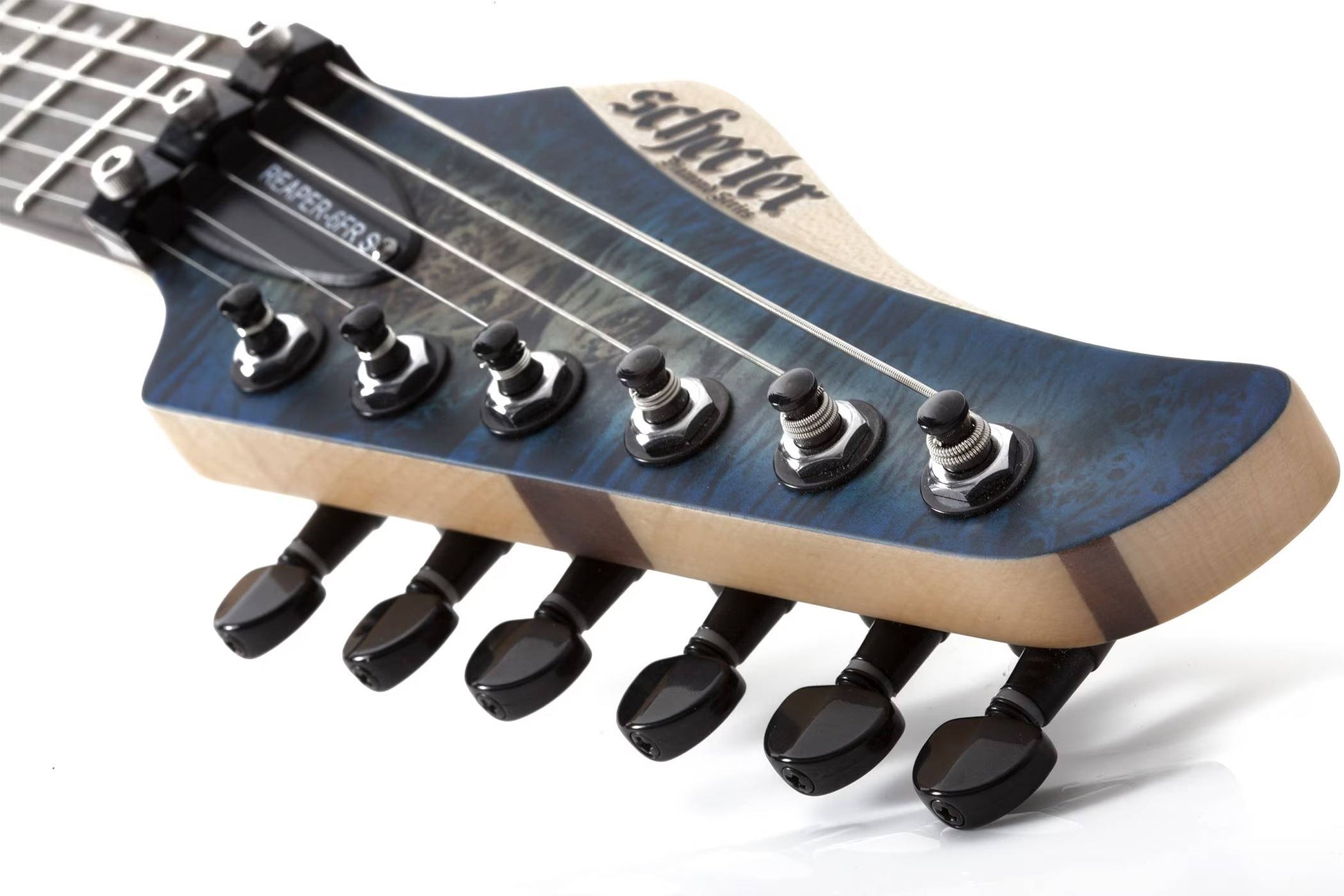 Schecter Reaper-6 FR S Electric Guitar in Satin Sky Burst
