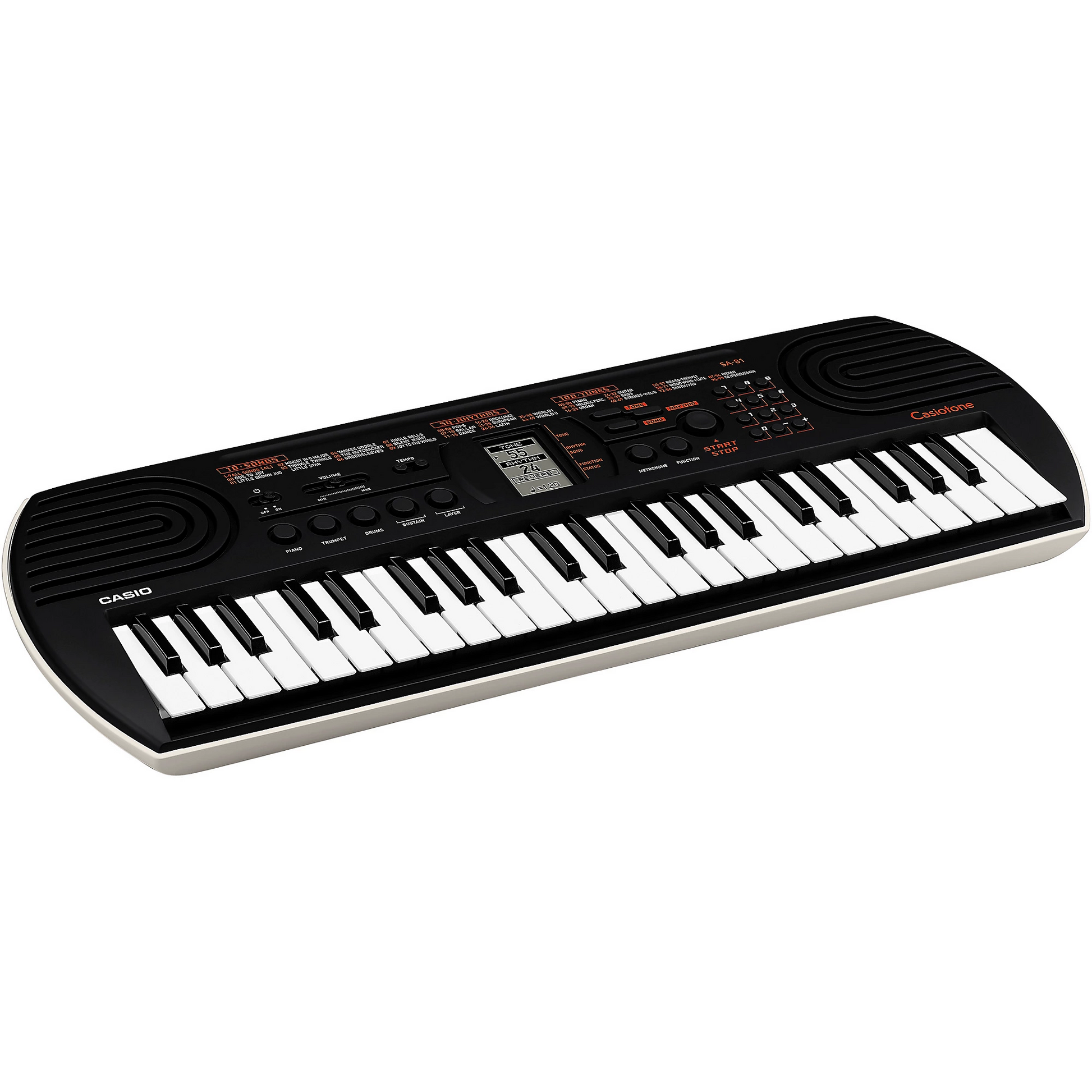 Casio SA-81 44-note Mini Keyboard in Black