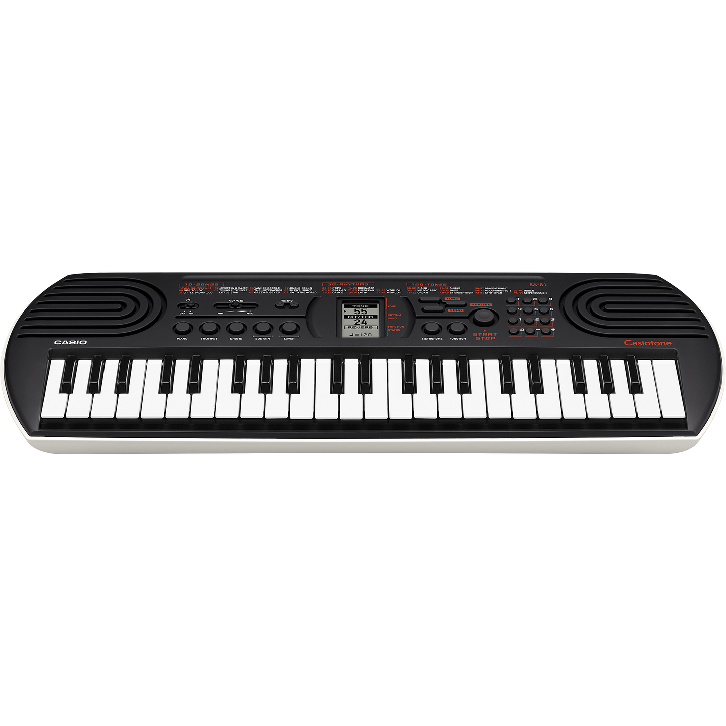 Casio SA-81 44-note Mini Keyboard in Black
