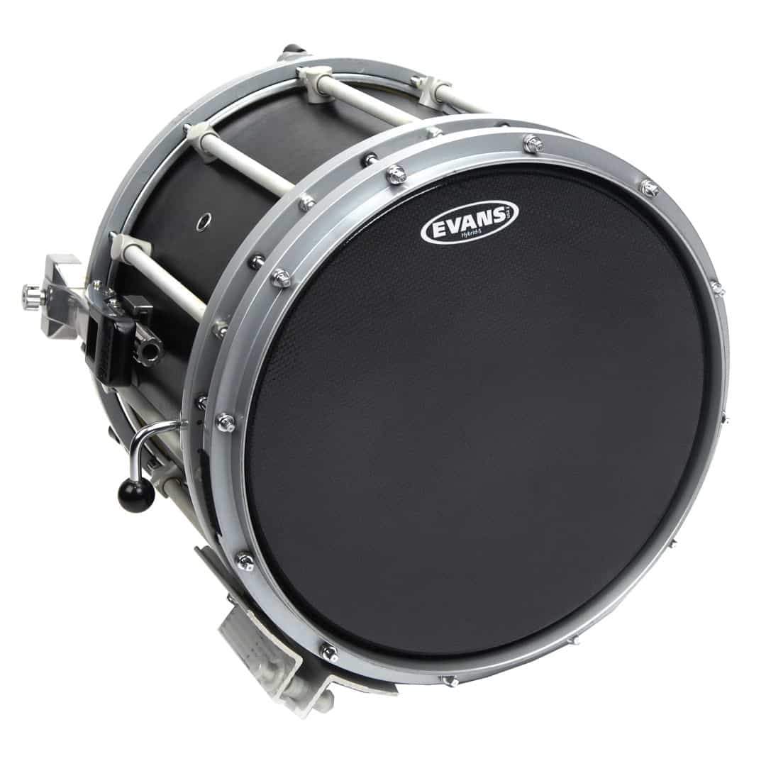 Evans Hybrid S Black Marching Snare 13" Drum Head