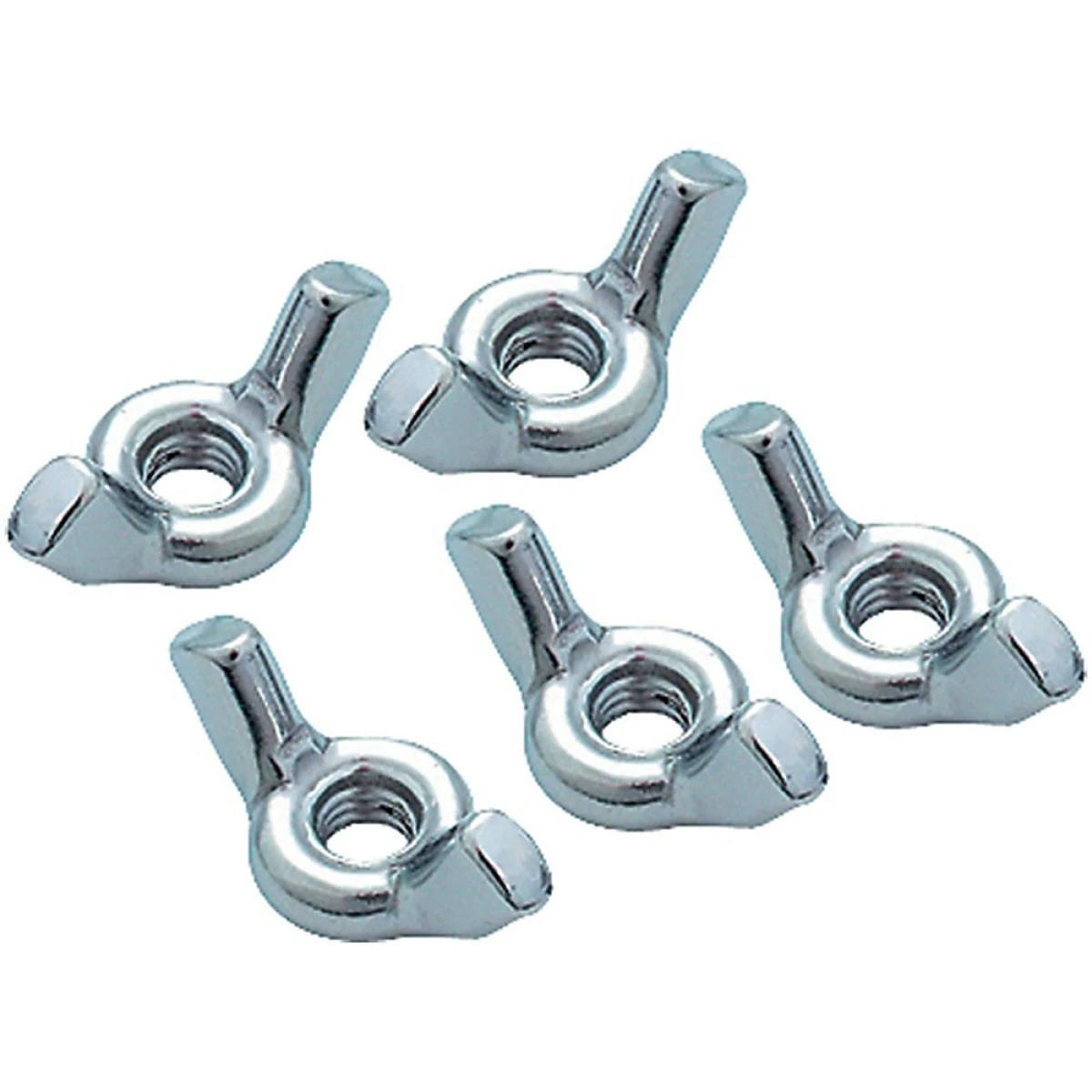 Gibraltar 6mm Lightweight Steel Wing Nut 5 pack