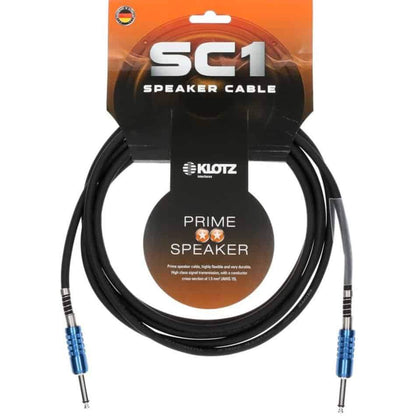 Klotz SC1 1m  2 x 1.5mm² Neutrik Jacks Speaker Cable in Black
